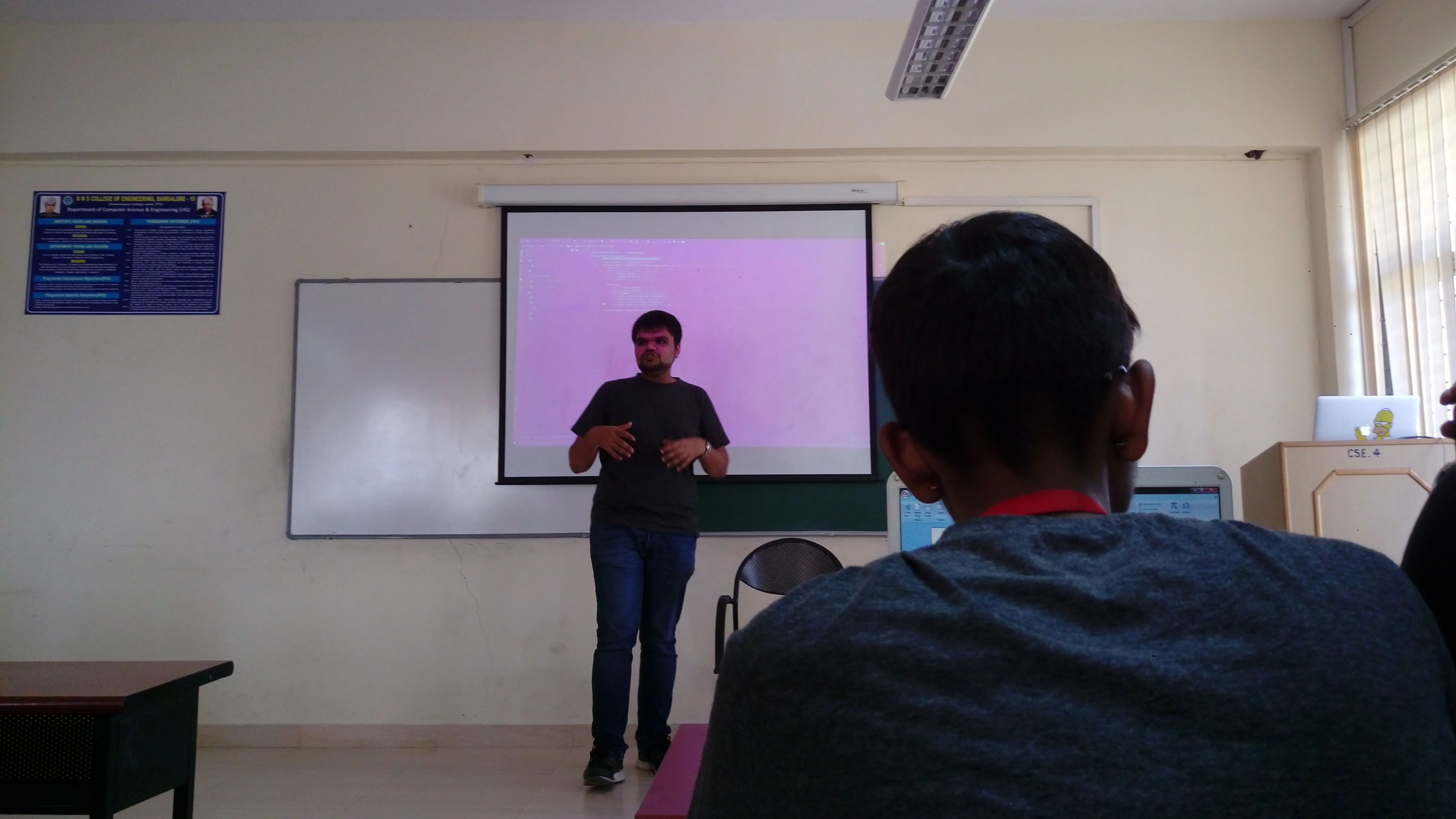 Introductory Android Development Workshop at BMSCE — photo 1