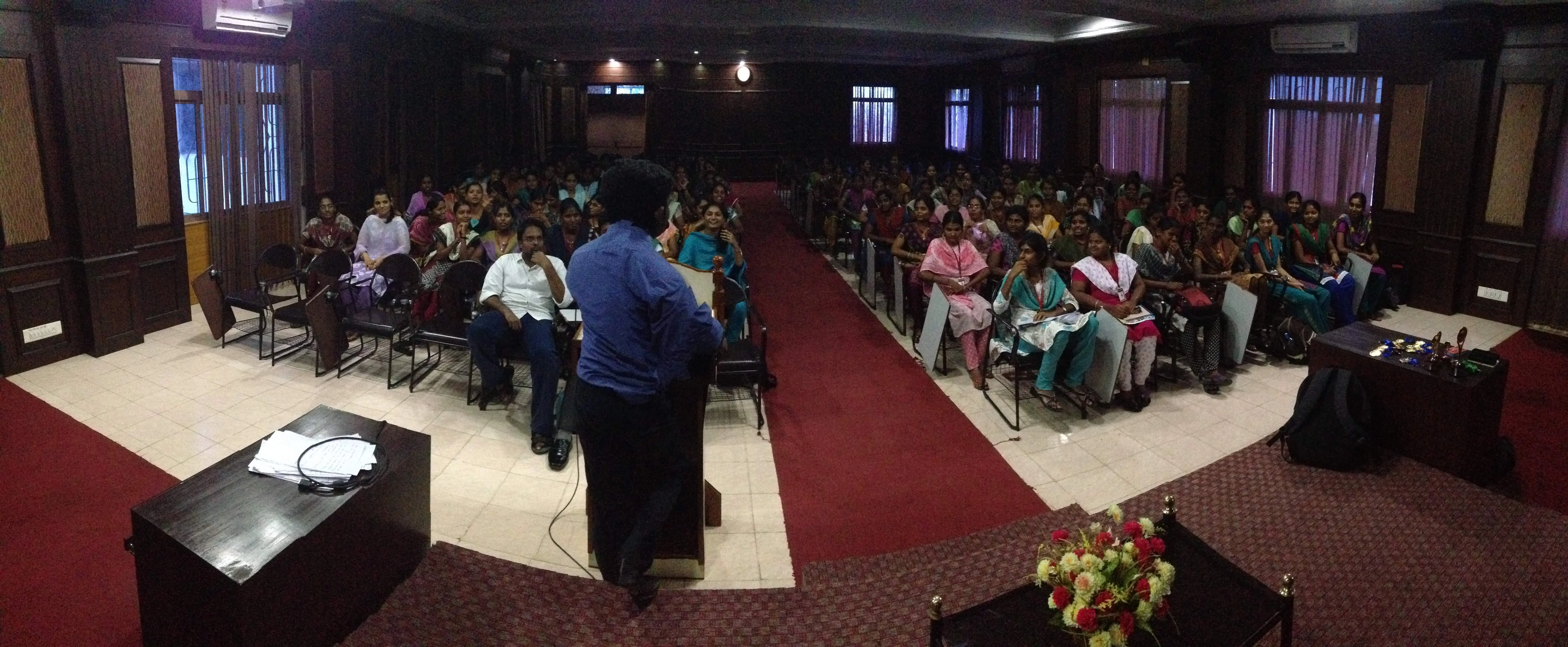 Data Structures and Databases Talk at Idhaya Engineering College — photo 1